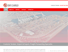 Tablet Screenshot of emycargo.com